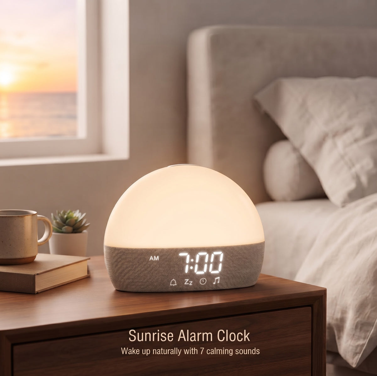 Mistglow Sunrise Alarm Clock with Wake-Up Light